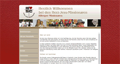 Desktop Screenshot of hiltruper-missionare.de